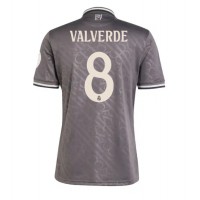 Fotballdrakt Herre Real Madrid Federico Valverde #8 Tredjedrakt 2024-25 Kortermet